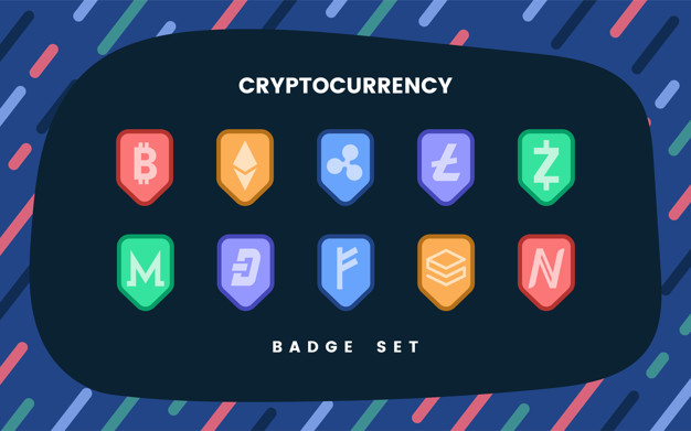 different crypto coins