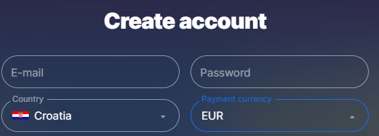 casinoin create account