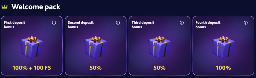 7bit casino welcome bonus pack