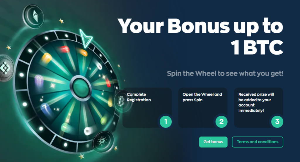 vave casino wheel of fortune